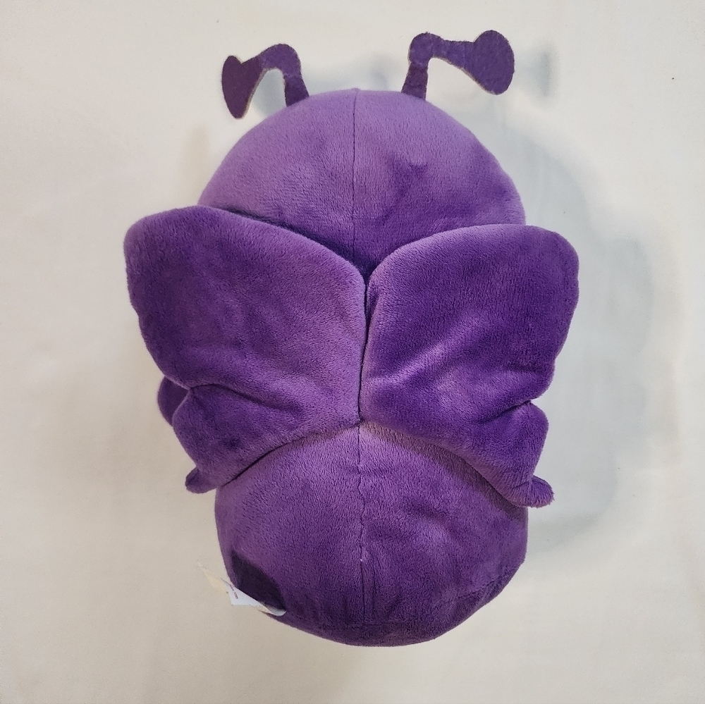 Peek a Boo Plush Purple Butterfly 12 in Stuffed Animal - Picture 3 of 5